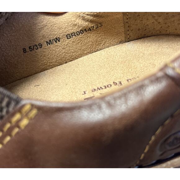 Born Women's Nampa Comfort Slip On Leather Loafer Shoes Size 8.5 M 39 W - Picture 9 of 10